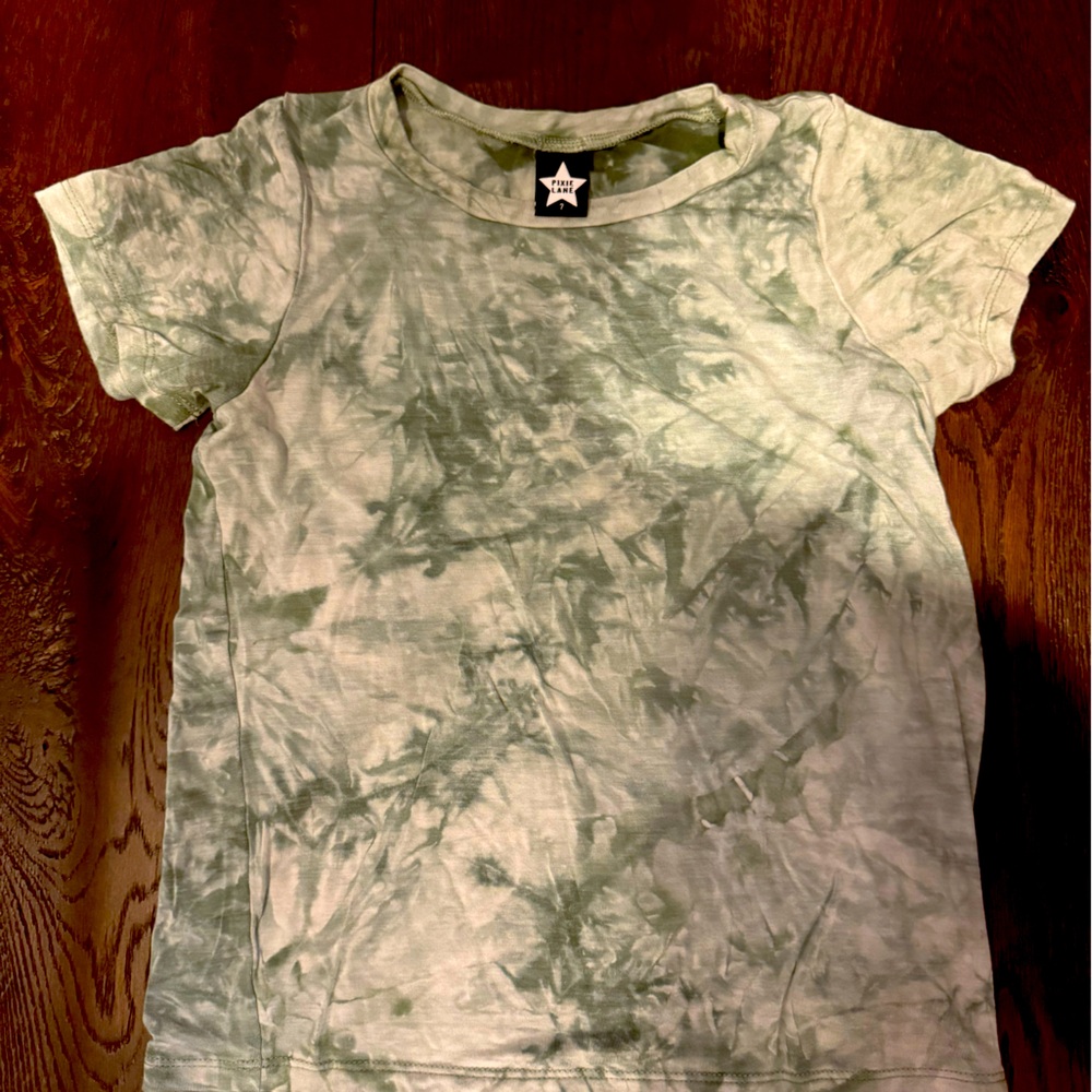 Pixie Lane Kids Green Tie-Dye T-Shirt